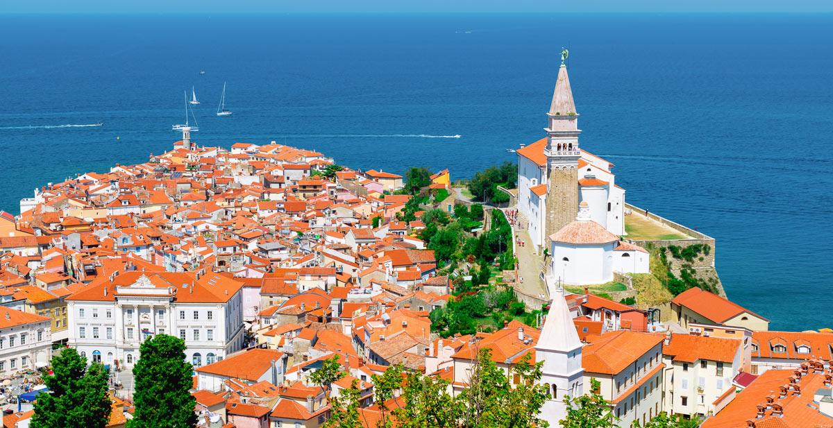 Piran, slowenische Küste